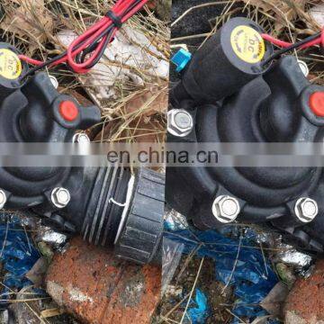 6-24v DC Latching Solenoid Controlled Valve With 2W Internal Controls & Flow Stem for Battery Operated Controllers photo-4