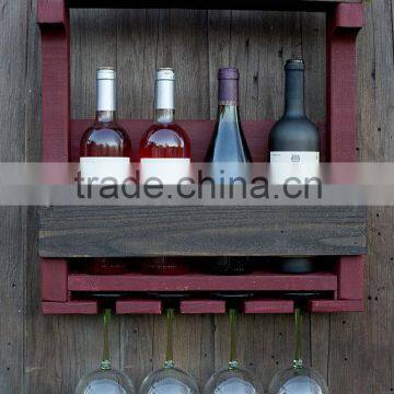 Custom small wooden wine rack,wall wine racks small