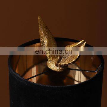 Rabbit Shape Resin Base Standing Table Decoration Antique Desk Nightstand Lamps for Bedroom photo-2