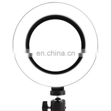 3 Level Dimmable Social Light Photography Beauty 6 Inch 8W Small LED Ring Light