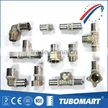 SGS Certification brass water exchanger fitting PAP pipe distributor union with cheap price