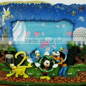 Unique Wholesale Promotion Photo Frame, Cartoon Resin Craft Photo Frame