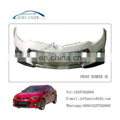 BODY KITS FOR COROLLA 2014 USA SE FRONT BUMPER SPOILER REAR SPOILER HOTE SALE GOOD QUALITY photo-5