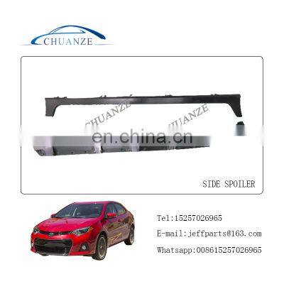 BODY KITS FOR COROLLA 2014 USA LE FRONT BUMPER SPOILER REAR BUMPER SPOILER HOT SALE GOOD QUALITY photo-5
