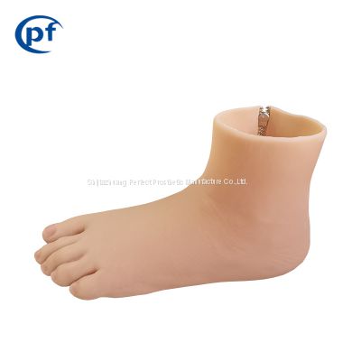 prosthetic limbs parts silicone foot cover, medical artificial limbs foot cover