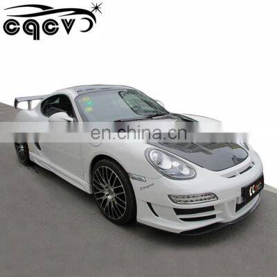 Wide Body Kit For PORSCHE CAYMAN 987 Body kit PD style with spoiler