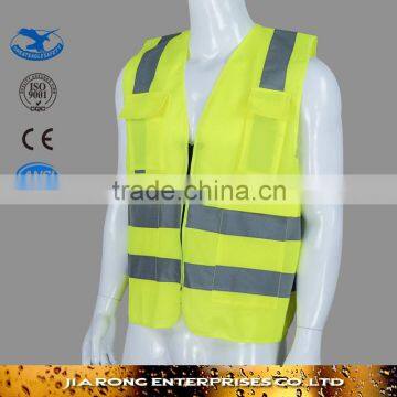 Cheap high visible road safety reflective vest RF040P