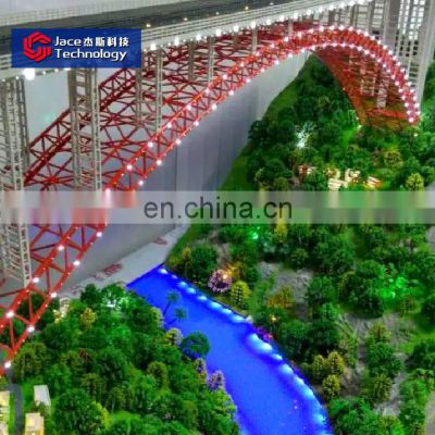 Bridge Scale Model, Landscaping Architectural Model Maker