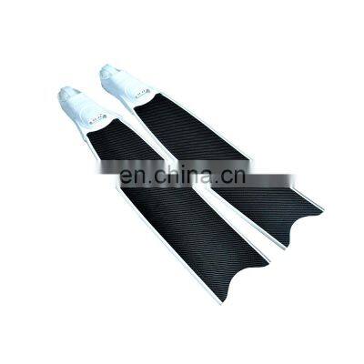Custom Dry Carbon Fiber Freediving Fins Professional Adult Freshwater Swimming Fins Diving Carbon Blade photo-3