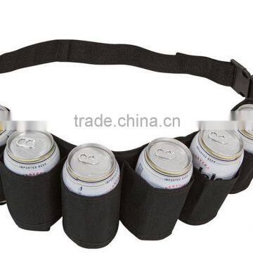 Beer can Belt / 6 Pack Holster Beer Holder Belt Dringking Helmet