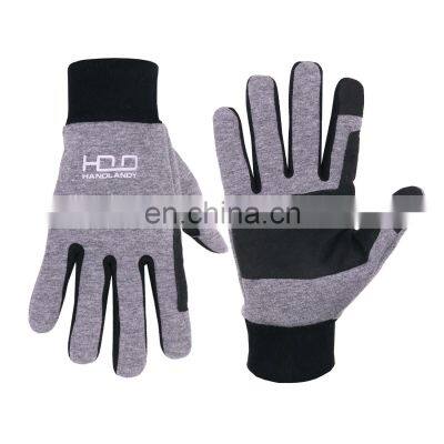 HANDLANDY Winter Warm Fleece Touch Screen Winter Running Gloves Outdoor Sports Gloves Bike Winter Gloves