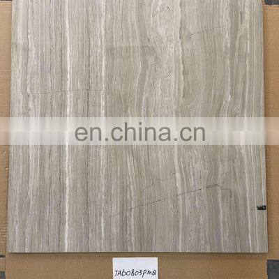 600x600 Light Grey Marble Glossy Porcelanato Wall Tiles Porcelain Floor Tiles Indoor 3D Ink Jet Porcelain Marble Floor Tiles photo-2