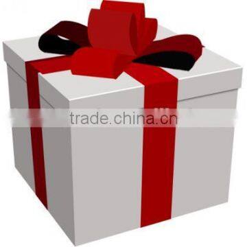 Popular design printed paper gift packaging box
