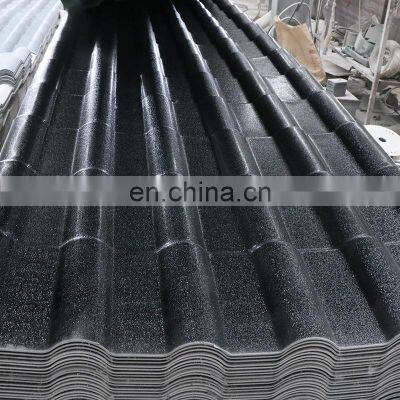 Modern Style Roof Building Materials High Quality Fireproof Color Plastic Synthetic Resin Tiles