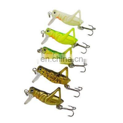 Factory direct sale 4cm 3g Floating Lure insect hard lure  hook minnow Artificial Bait fishing lure