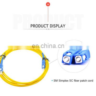 SC APC SC UPC 3M patch cord SM MM OM3 OM4 fiber optic patch cord 2.0 3.0 LSZH