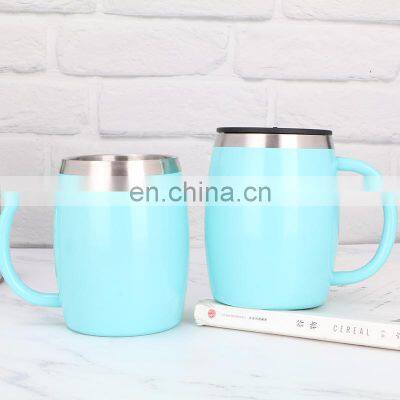 Blue Color Sublimation Stainless Steel Mug Tumbler photo-2