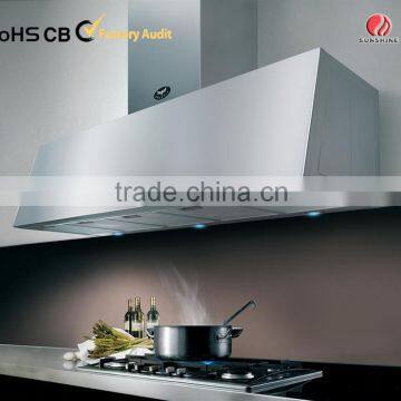 commerical stainless steel range hood(CE approved)