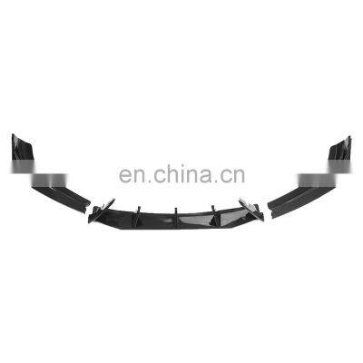 Front Bumper Lip Spoiler Lip For Honda Civic 2016-2018 Carbon Fiber Factory Supply