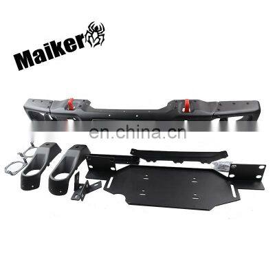 4*4 Front Bumper without Radar Hole for Jeep Wrangler JL Car Accessories Steel Bumper