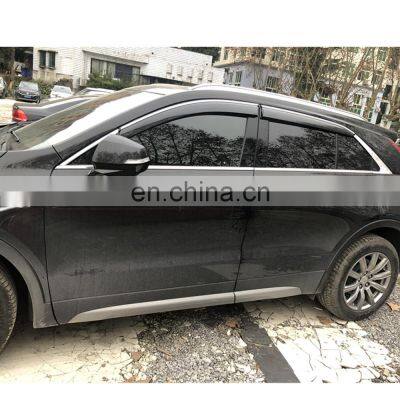 Injection Car Wind Deflector Visor Door Sun Window Visor Shade Rain Shield Guard Door Visor For Nissan Sunny 2011-2019