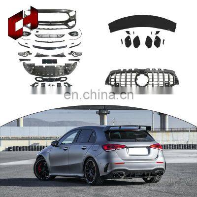 CH New Upgrade Luxury Taillights Exhaust Grille Rear Spoiler Wing Side Skirt Body Kit For Mercedes-Benz A Class W177 19-On A45S