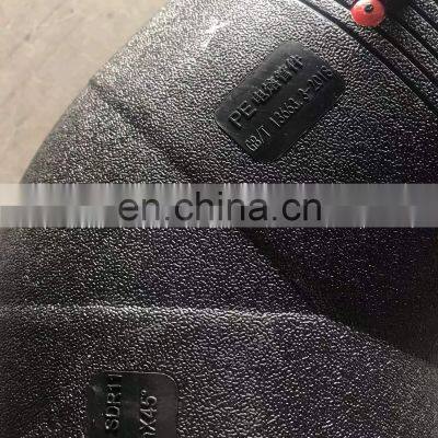 PE HDPE Pipe Electrofusion Fittings Electro Fusion Bend 90 Degree Elbow 160mm 110mm