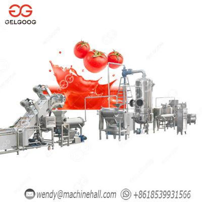 Complete ketchup Production Line Tomato Puree Processing Plant Tomato Sauce Maker Mini Tomato Paste Production Line