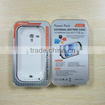 Power bank 2000mah for Samsung Galaxy S3 mini i8190