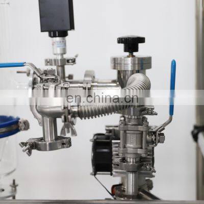 Turnkey Glass Short Path Wiped Film Evaporator Molecular Distillation Equipment photo-5