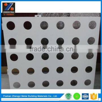 Professional Designer Indoor Outdoor Perforated Metal Wall Cladding Panels