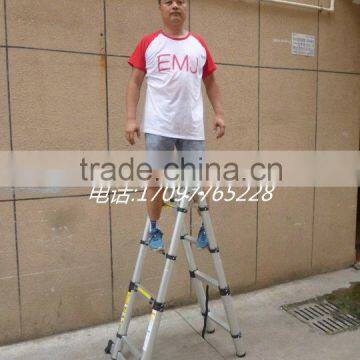 Multi Purpose 3.2m Aluminum Telescopic Extension Ladder