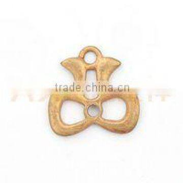 New design decorative various shapes and designs metal custom charm pendants