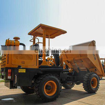 Low Price 4*4 3ton Mini Dumper Truck MAP Tipper Trucks Diesel Fully Automatic Hydraulic Dumpers System on Sale