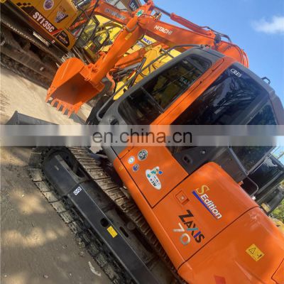 Original  Hitachi ZX70 crawlewr excavator for sale,Hitachi 7ton digger tracked in China