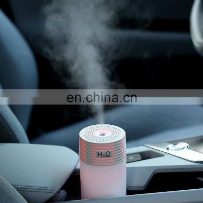 300ml Rechargeable Ultrasonic Cool Mist Fogger Humidity Control Mini Usb Air Humidifier With Led Light photo-5
