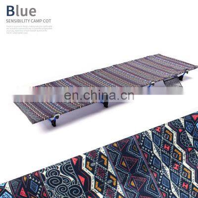Folding Metal Bunk Cot Steel Frame Sleep Adjustable Foldable Portable Military Single Military Army Outdoor Camping Bed photo-3
