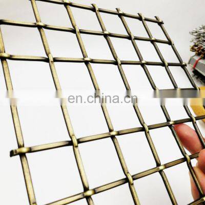 Stainless Steel Woven Metal Decorative Crimped Wire Mesh photo-2