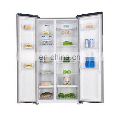 520L Customize Kitchen Appliance Multi Air Flow Side By Side No Frost Gas Powered Refrigerator