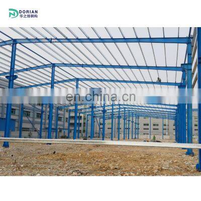 low cost prefabricated portable eps houses auto workshop steel structures