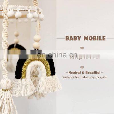 Crib Mobile Baby Mobile for Bassinet, Black and White Mobile for Baby, High Contrast Mobile Cheap Wholesale photo-4