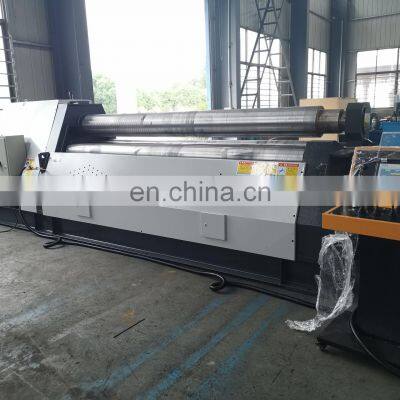 Wmtcnc New Sheetrollingmachine W12 Hydraulic Plate Rolling Machine 4 Roll Plate Rolling Machine