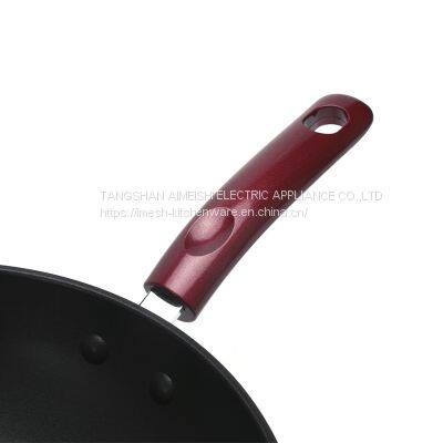 Non-Stick Wok Pan With Lid IMESH-K2805 photo-2