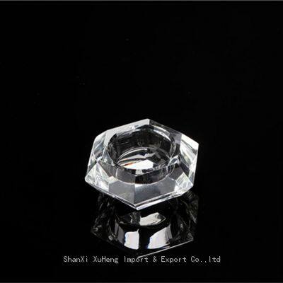 Wholesale Custom Mini Candle Jars Small Glass Tea Light Holder Home Decoration Crystal Candle Holder Glass Jar photo-4