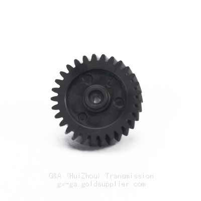 Molybdenum Disulfide Bilayer Helical Gear, Nylon helical gear, Silent gear