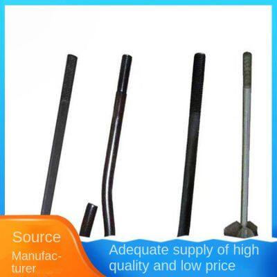 Supply 4.8-level 7-shaped and 9-shaped Umbrella Handle Welded Foundation Bolts. the Length Can be Customized and Processed. photo-2
