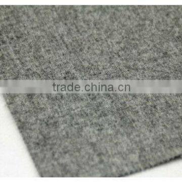 Grey Color Melton Wool Fabric