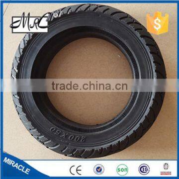 China semi-hollow tire 8" 200x50mm for electric balance car