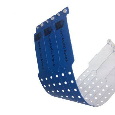 Custom Hospital Patient Wristbands Rfid Bracelet Disposable Entertainment NFC Plastic Wristband for Events