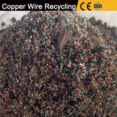 Factory Direct Scrap Square Wire Separation Copper Cable Granulator Cutting Unit for Shredding